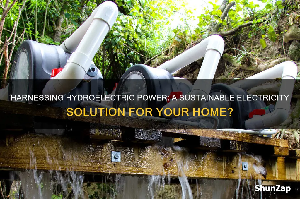 can i use hydroelectric power for electricity