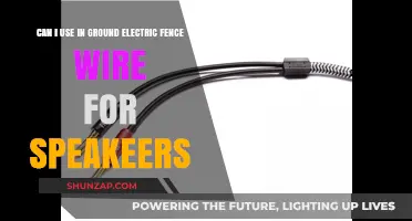 Using In-Ground Electric Fence Wire for Speakers: Is It Safe?