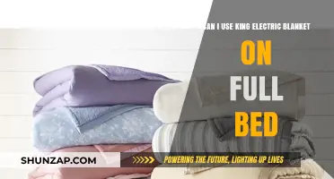 King Electric Blanket on Full Bed: Compatibility and Tips