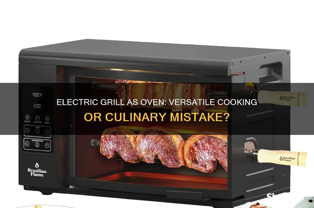 can i use my electric grill as an oven