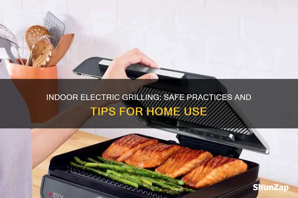 can i use my electric grill indoors