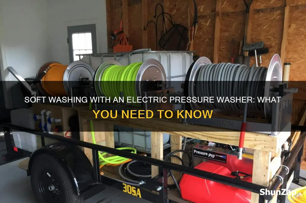 can i use my electric pressure washer to soft wash