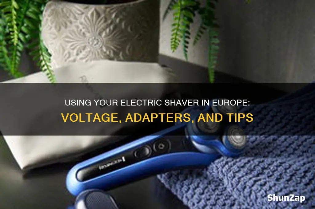 can i use my electric shaver in europe