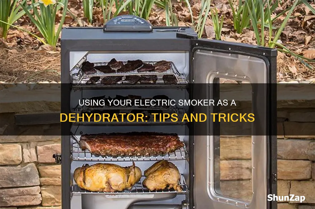 can i use my electric smoker as a dehydrator