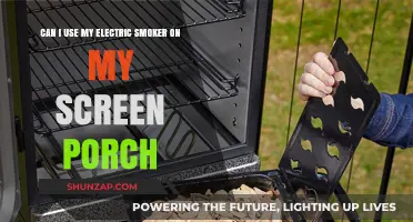 Electric Smoker on Screen Porch: Safe or Risky?
