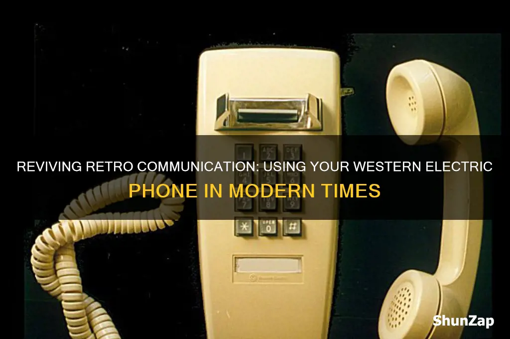 can i use my western electric phone