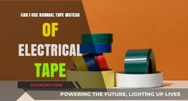 Normal Tape vs. Electrical Tape: Safe Substitute or Risky Alternative?
