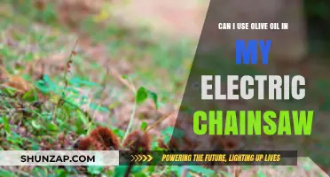Olive Oil in Electric Chainsaws: Safe or Risky Maintenance Tip?