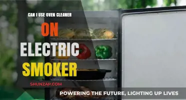 Using Oven Cleaner on Electric Smokers: Safe or Risky Practice?