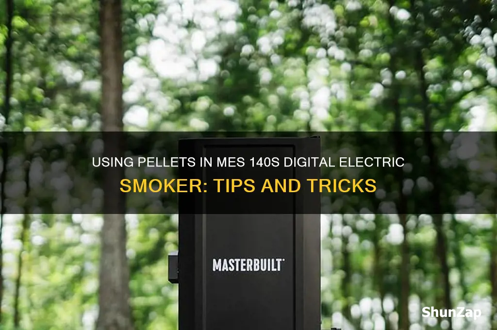 can i use pellets in mes 140s digital electric smoker