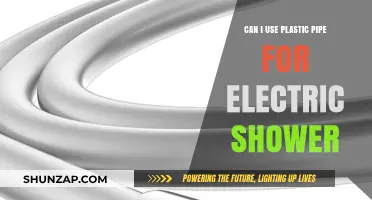 Using Plastic Pipes for Electric Showers: Safe or Risky Choice?