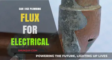 Plumbing Flux for Electrical Work: Safe or Risky Alternative?