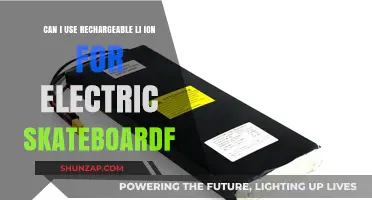 Rechargeable Li-Ion Batteries: A Viable Power Source for Electric Skateboards?