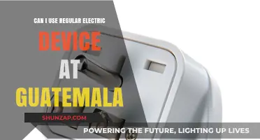 Using Regular Electric Devices in Guatemala: Compatibility and Safety Tips