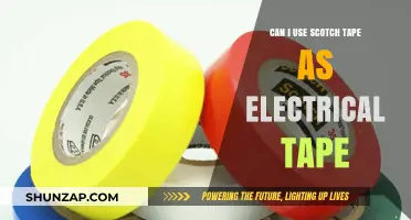 Scotch Tape vs. Electrical Tape: Safe Alternative or Risky Fix?