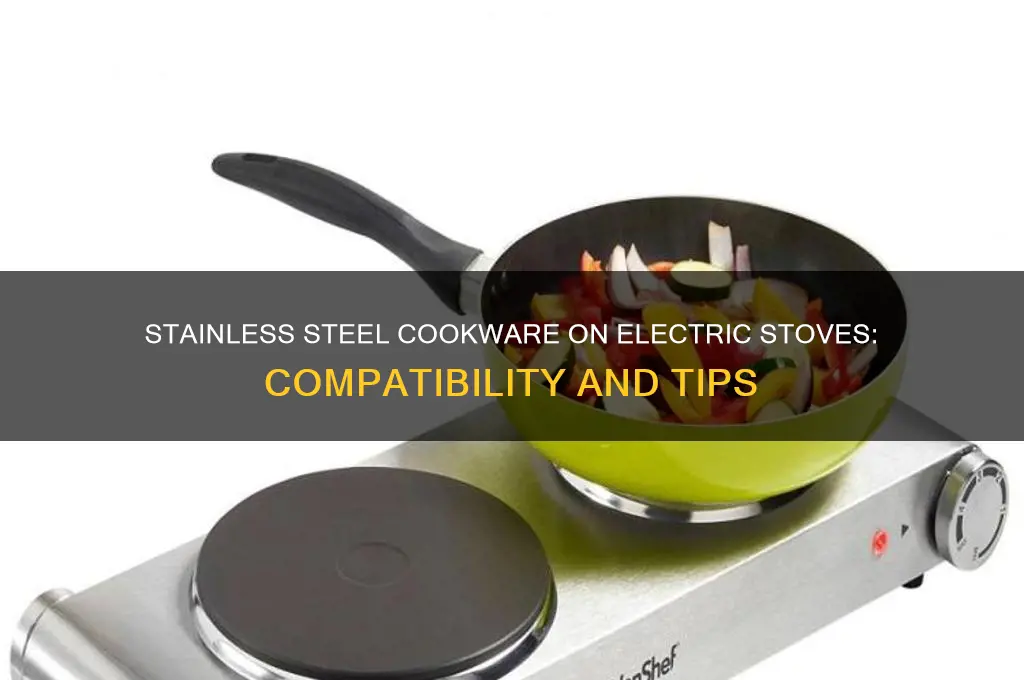 can i use stainless steel cookware on an electric stove