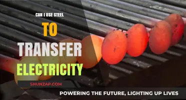 Using Steel for Electricity Transfer: Possibilities, Challenges, and Practical Applications