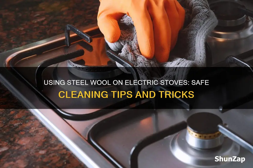 can i use steel wool on electric stove