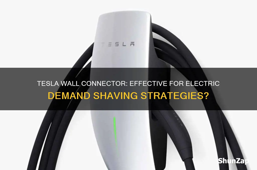 can i use the tesla wall for electric demand shaving