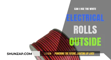 Using White Electrical Rolls Outdoors: Safety Tips and Best Practices