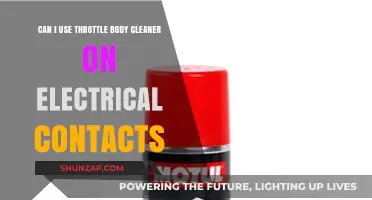 Throttle Body Cleaner on Electrical Contacts: Safe or Risky?