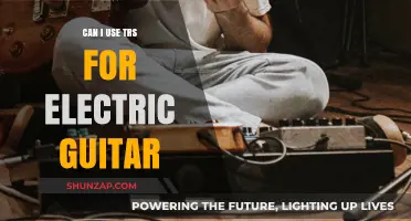 Using TRS Cables for Electric Guitar: Benefits, Setup, and Tips