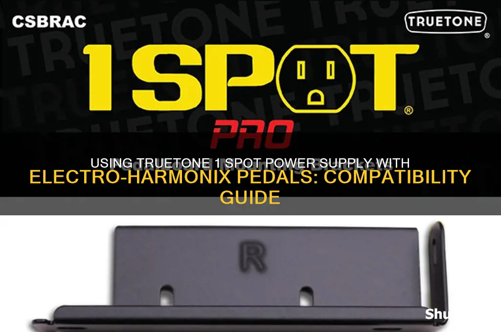 can i use trutone 1 spot with electro-harmonix pedal