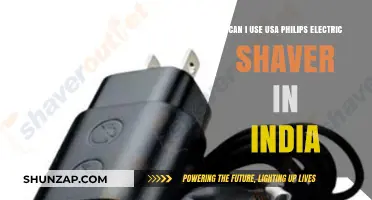 Using USA Philips Electric Shaver in India: Compatibility and Voltage Guide
