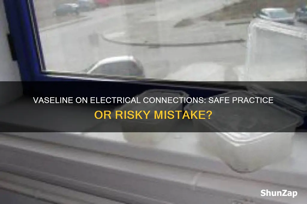 can i use vaseline on electrical connections