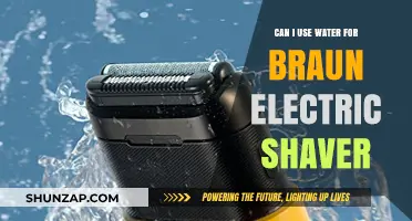 Using Water with Braun Electric Shavers: What You Need to Know