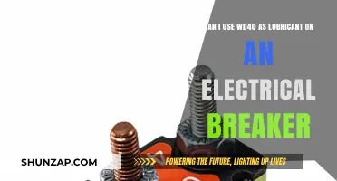 Using WD-40 on Electrical Breakers: Safe Lubrication or Risky Move?
