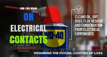 WD40 on Electrical Contacts: Safe Practice or Risky Move?