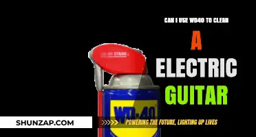 WD40 for Electric Guitar Cleaning: Safe or Risky?