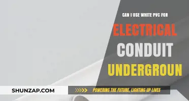 Using White PVC for Underground Electrical Conduit: Safe or Risky?