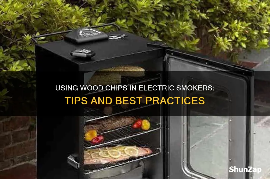 can i use wood chips in an electric smoker