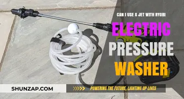 Using X Jet with Ryobi Electric Pressure Washer: Compatibility Guide