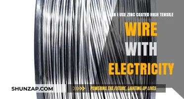 Zinc-Coated High Tensile Wire: Safe for Electrical Applications?