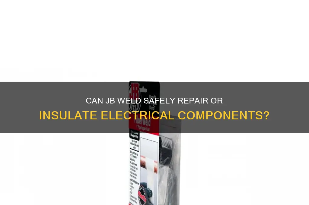 can jb weld be used for electric