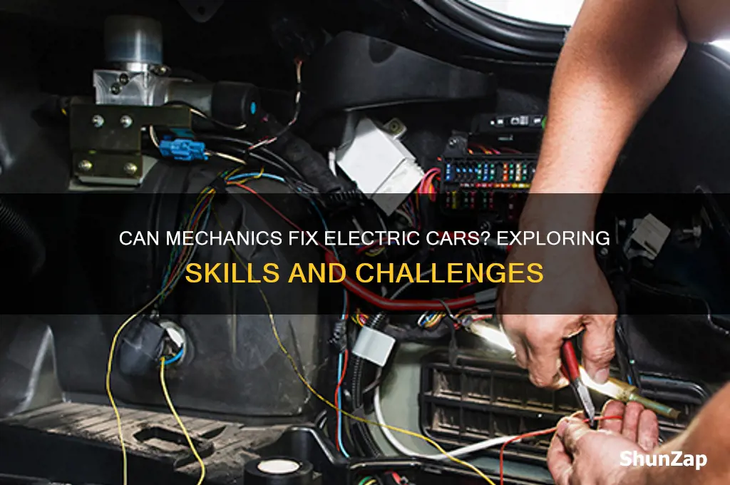 can mechanics fix electric cars