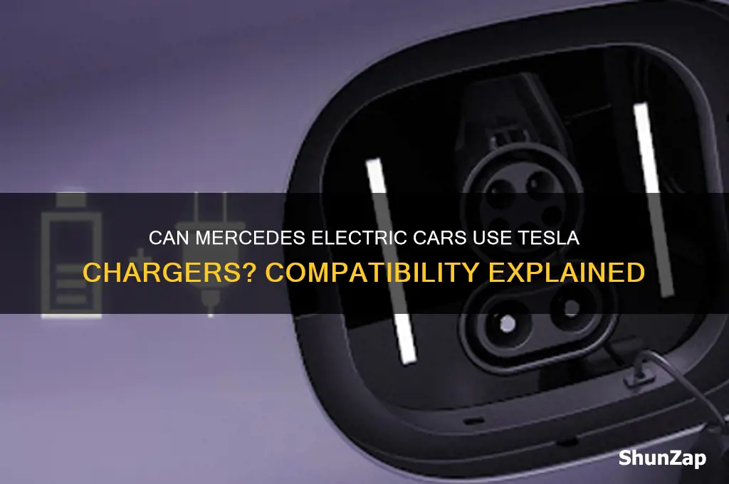 can mercedes electric cars use tesla chargers