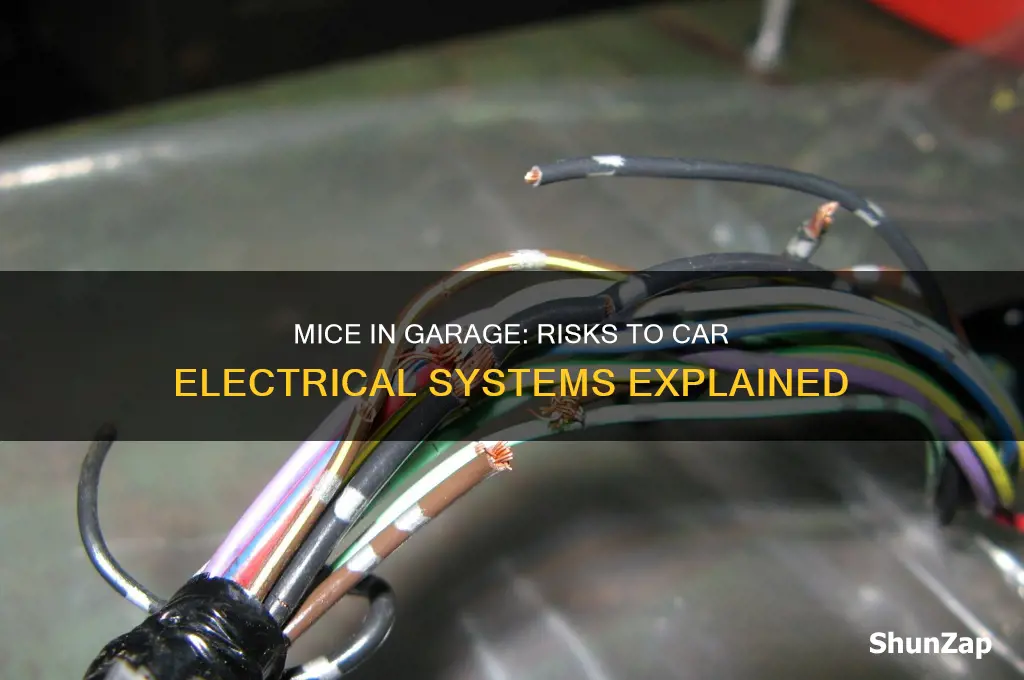 can mice in a garage tamper with car electrical system