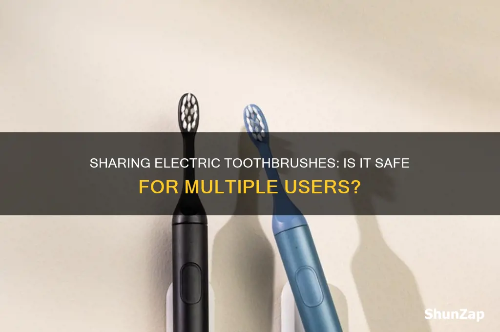 can multiple people use same electric toothbrush