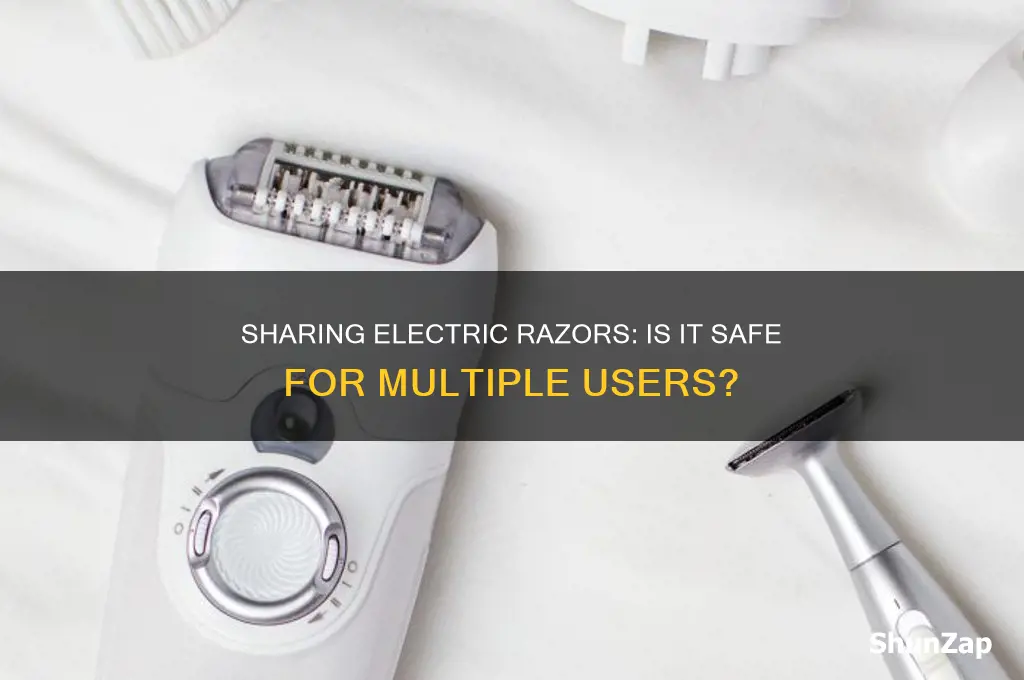 can multiple people use the same electric razor