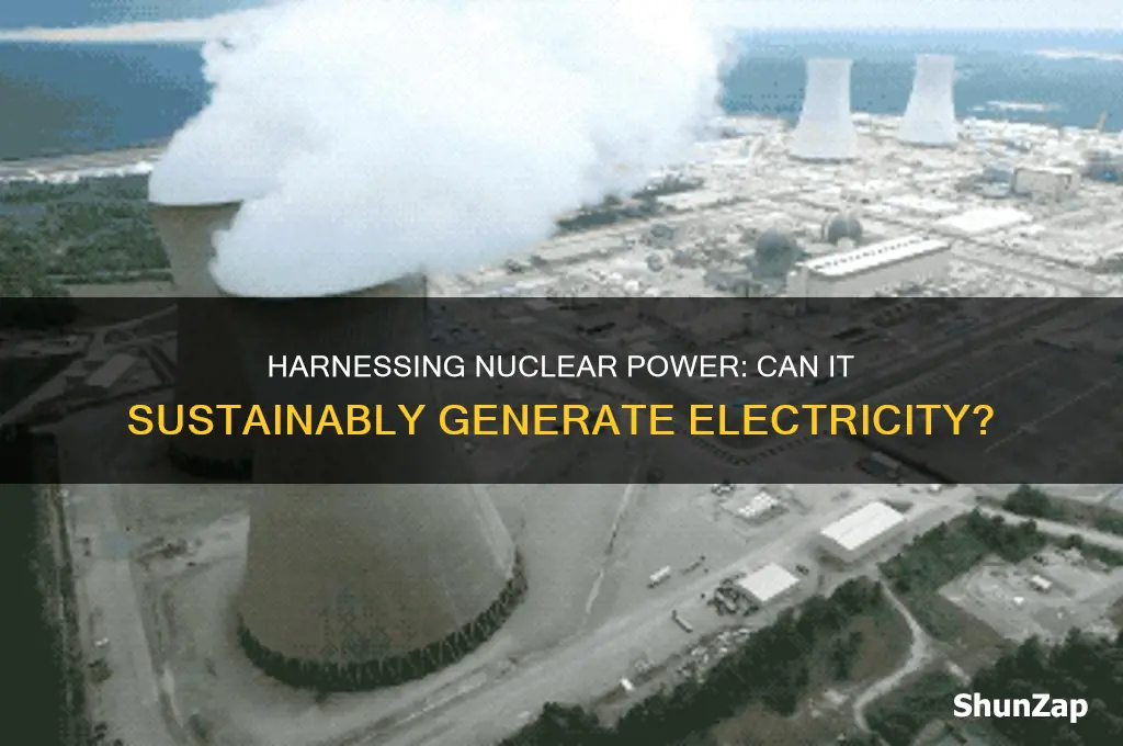 can nuclear energy be used to generate electricity