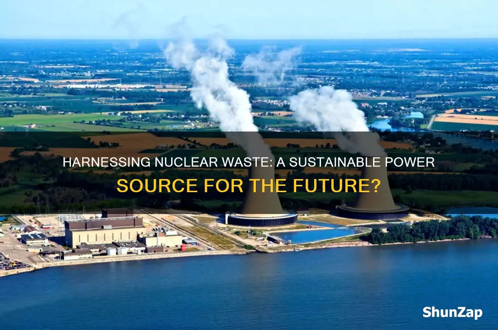 can nuclear waste be used to generate electricity