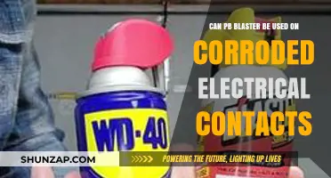 Using PB Blaster on Corroded Electrical Contacts: Safe and Effective?