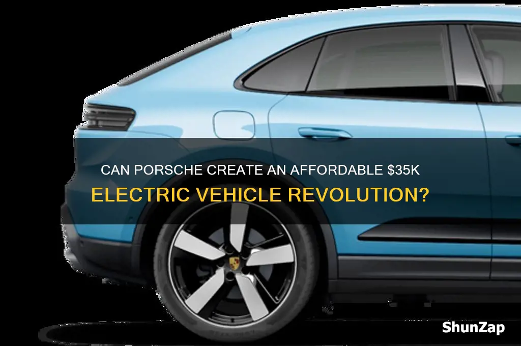 can porche build a 35k electric car