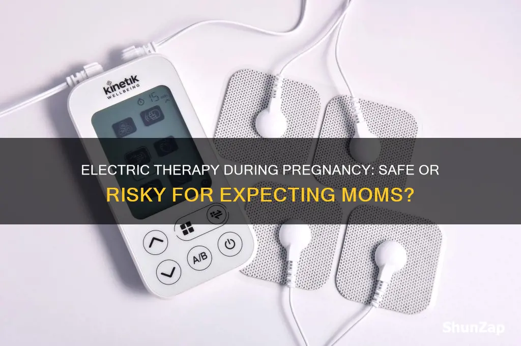 can pregnant women use electric therapy