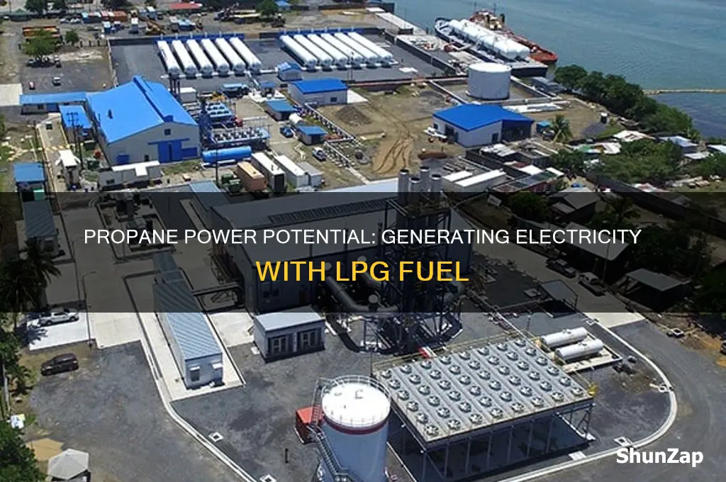 can propane be used for electricity