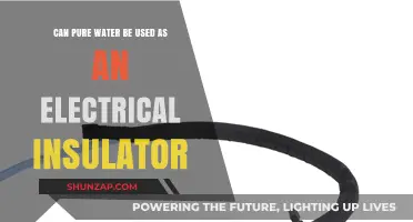 Pure Water as Electrical Insulator: Fact or Fiction?